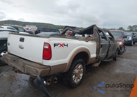 2011 Ford F-250 Lariat z USA, uszkodzony, nr VIN 1FT7W2BT4BEC91947